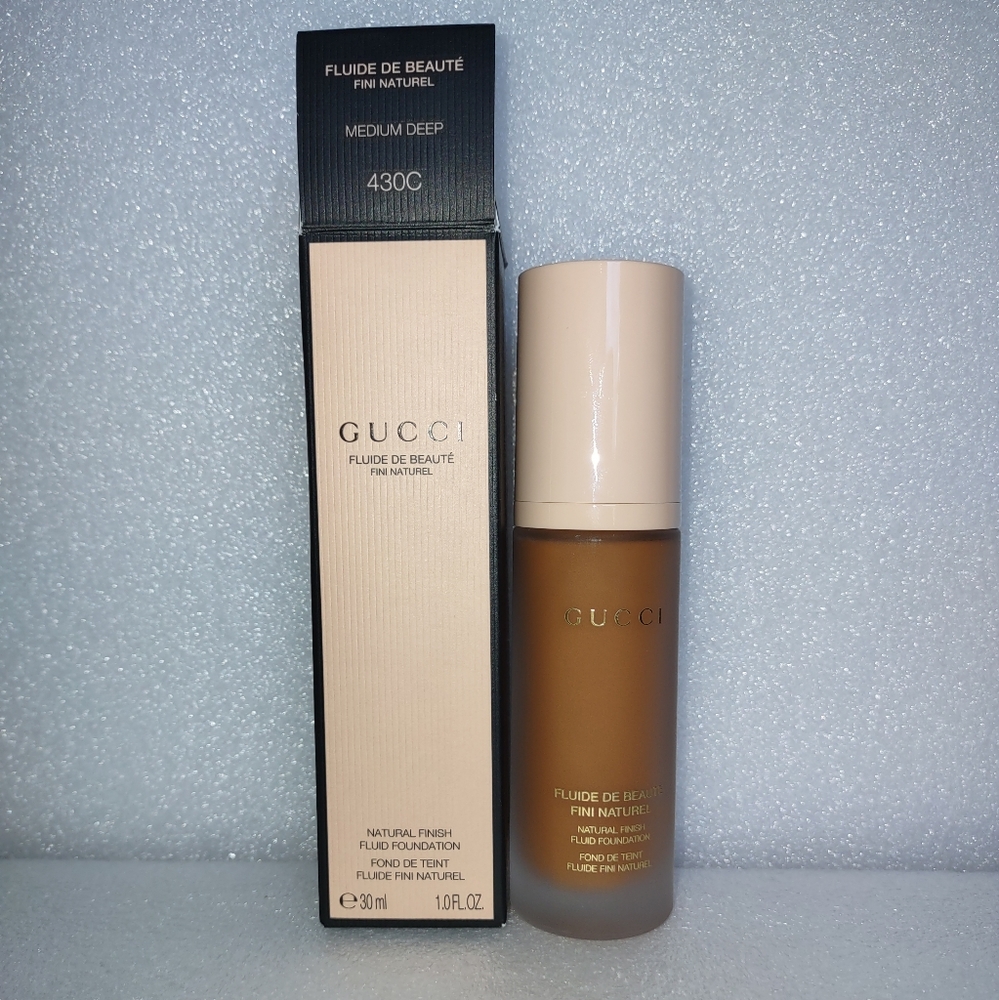 BNIP Gucci Fluide de Beauté Natural Finish Fluid Foundation Shade 430C